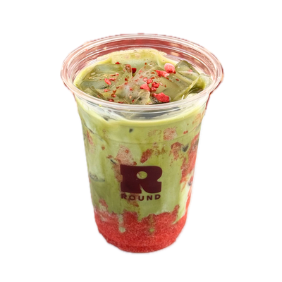 strawberry-matcha